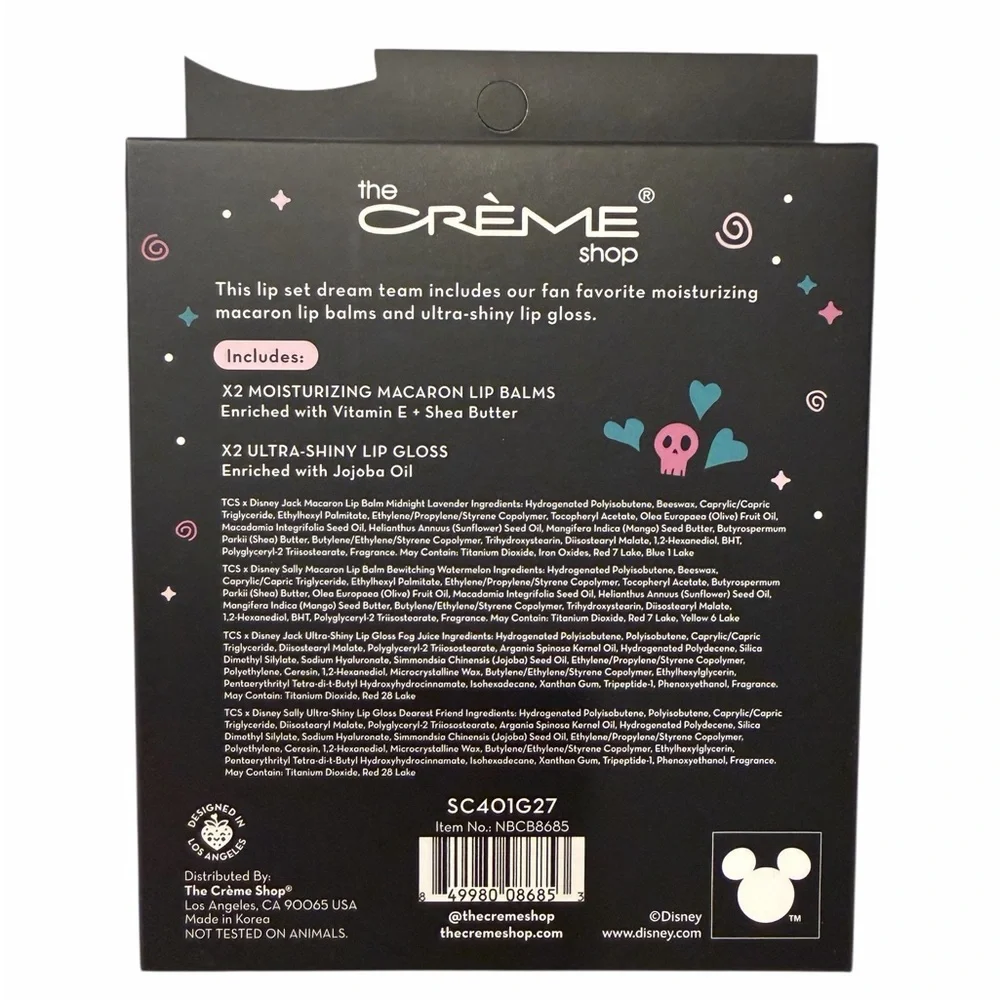 The Crème‎ Shop Nightmare Before Christmas Lip Balm Set